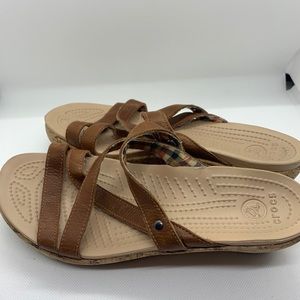 Crocs wedge sandals